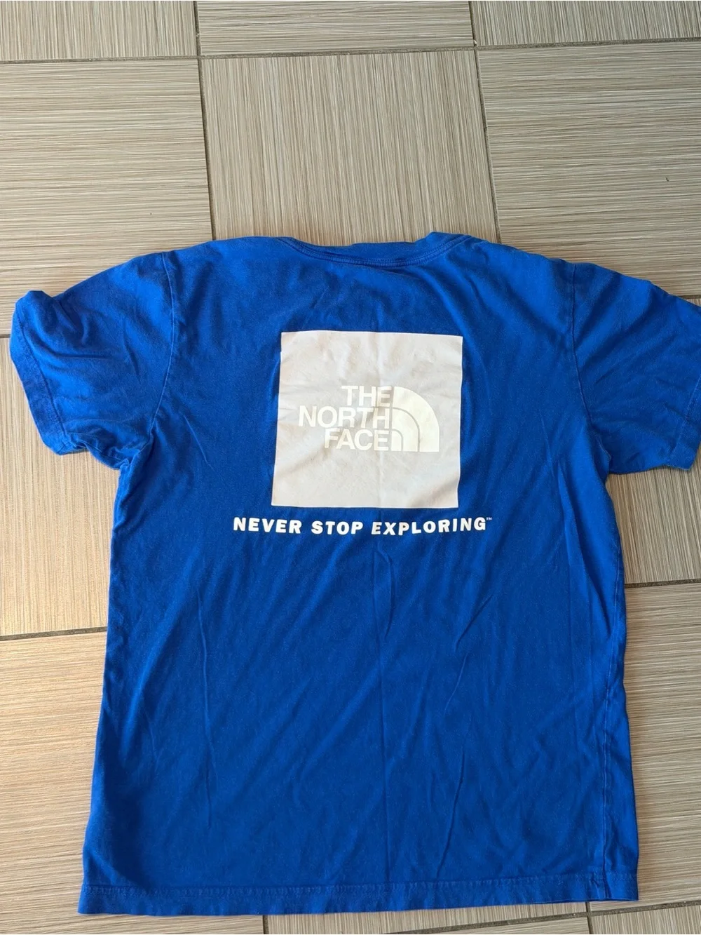 The North Face Royal Blue Logo Crew